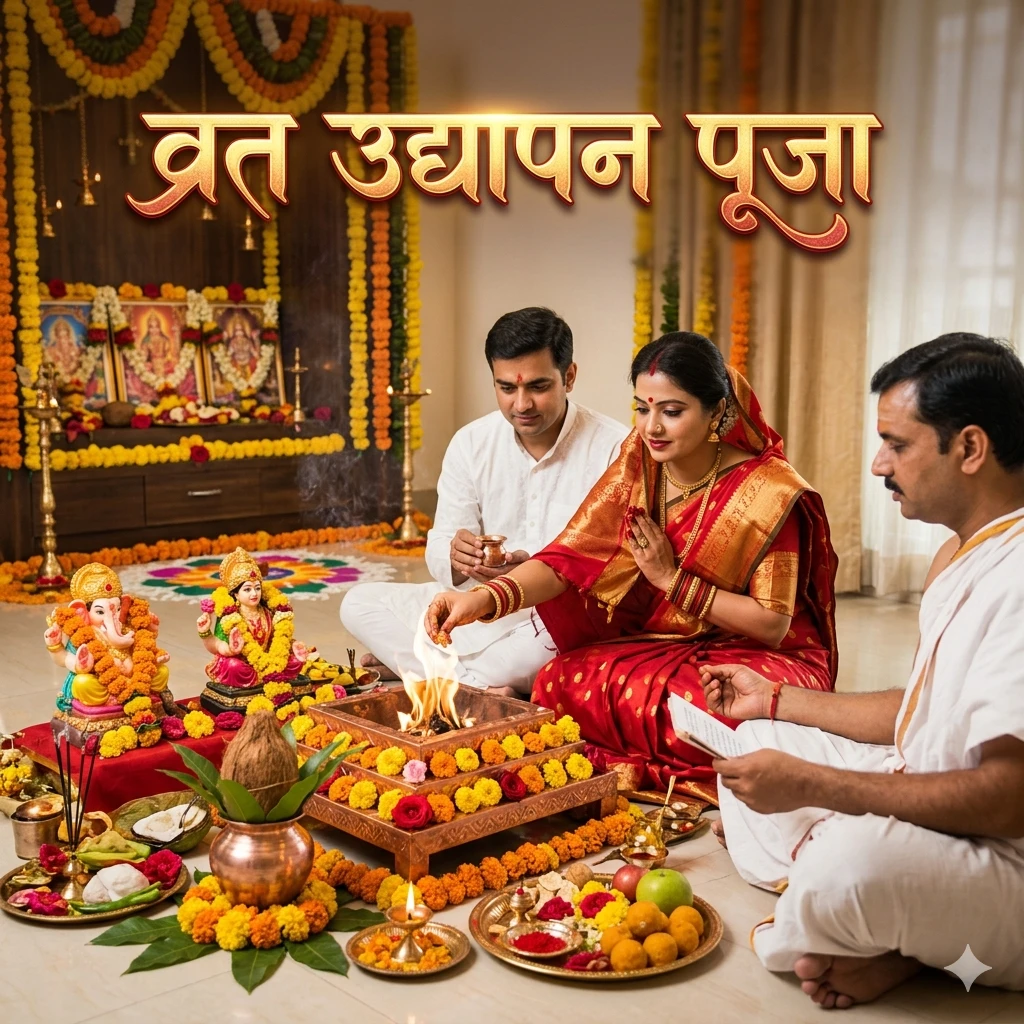 व्रत उद्यापन पूजा