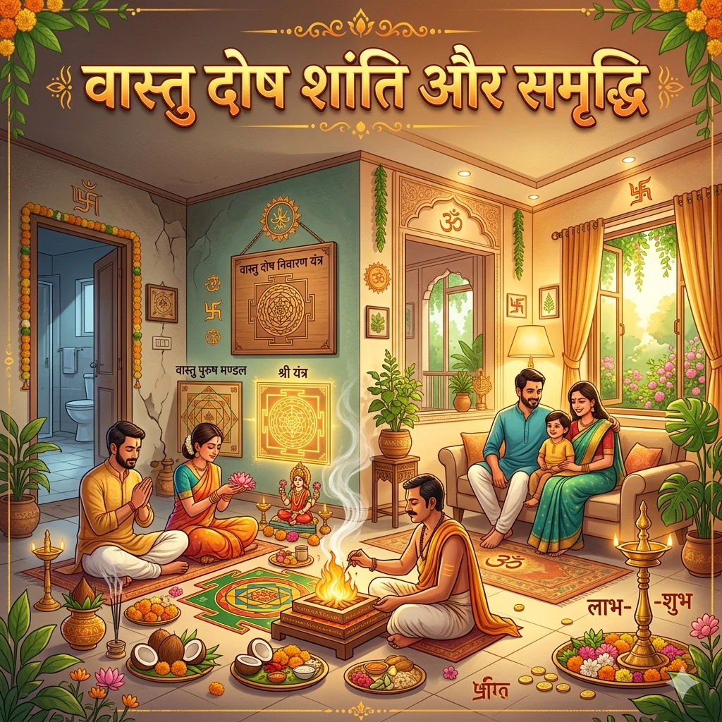 वास्तु दोष शांति और समृद्धि